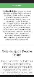 Guia do Double Online