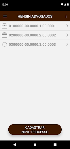 Hensin Advogados Screen 2