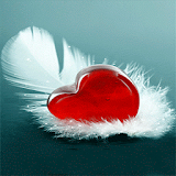 Red heart wing LWP icon