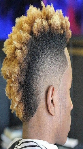 Android application Fade Black Man Haircut screenshort