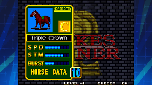 STAKES WINNER 2 ACA NEOGEO Screen 2