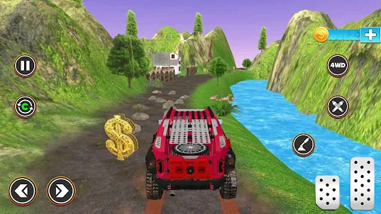 Jeep Driving Offroad Simulator