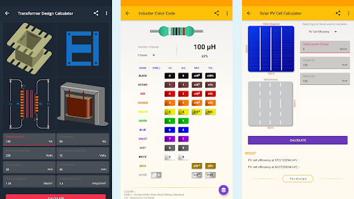 ElectroCalc - Electronics - Tools - apps