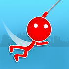 Stickman Hang on Tight -  Rope 1.0