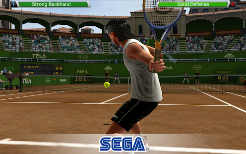 Virtua Tennis Challenge Screenshot