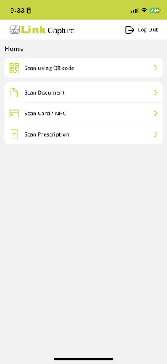 Android application Link Capture screenshort