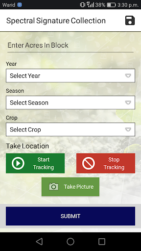 Crop Reporting System