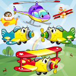 Cover Image of डाउनलोड बच्चों के लिए हवाई जहाज का खेल  APK