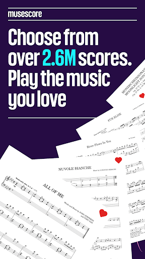 Screenshot of MuseScore: sheet music
