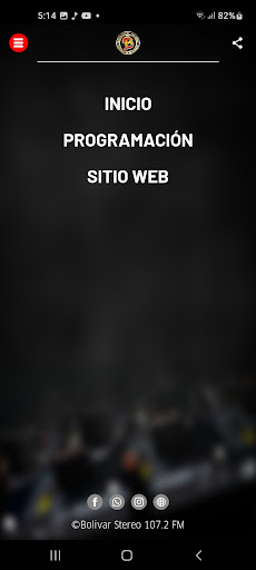 Bolívar Stereo 107.2 FM Screen 3