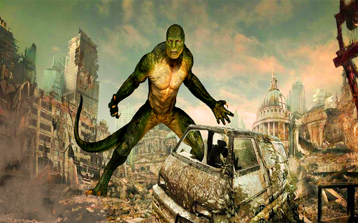 Amazing Lizardman City Rampage Monster Simulation 1.2 screenshots 1
