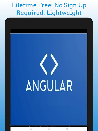 Android application Angular in 15 Steps screenshort