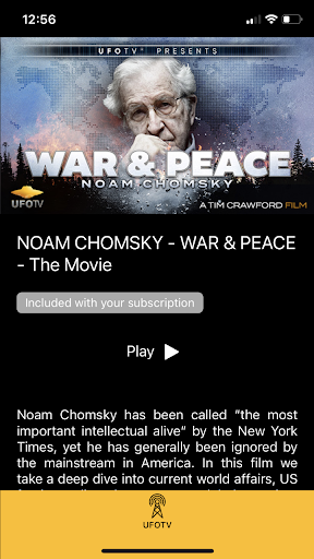 UFOTV All Access Screen 2