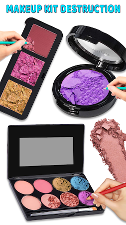 Game screenshot ASMR Makeup-Destruction Games apk download