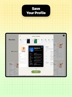 Създател на автобиография - Екранна снимка на CV Maker