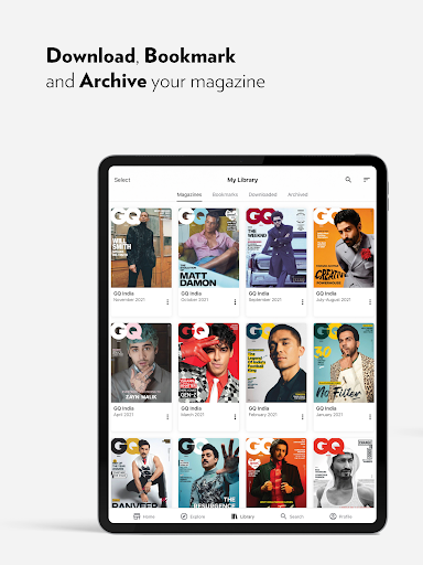 GQ India Screenshot