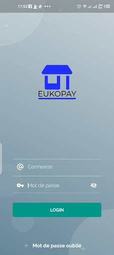 Android application EUKOPAY- Entreprises screenshort