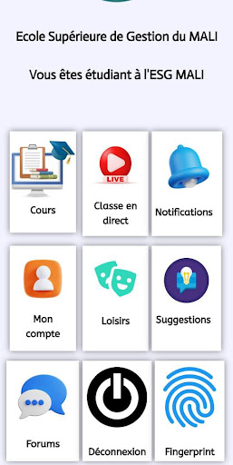 Android application ESG-LIVE screenshort
