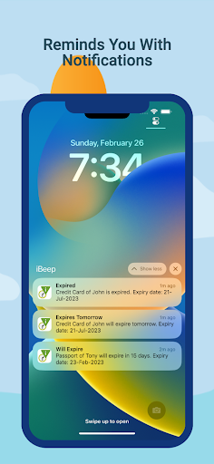 iBeep - Expiry Date Reminder Screen 3