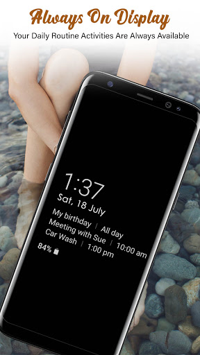 Super AMOLED-Always on Display for IPS display