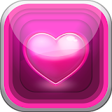 Pink Hearts Live Wallpapers HD icon