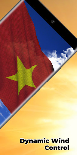 Vietnam Flag Live Wallpaper Screen 2