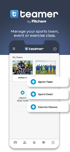 Teamer - Sports Team Appのおすすめ画像1