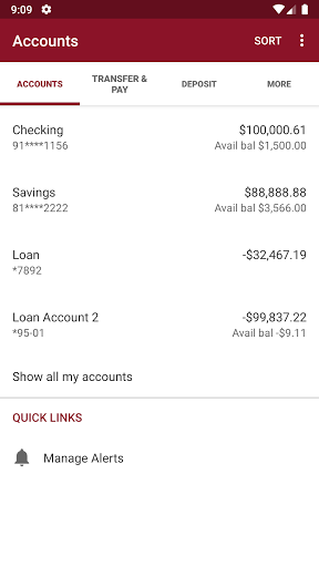 Bank 1st Mobile Screen 3