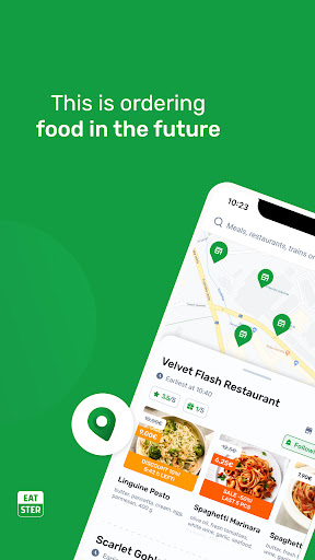 Android application Eatster: Eat Faster screenshort