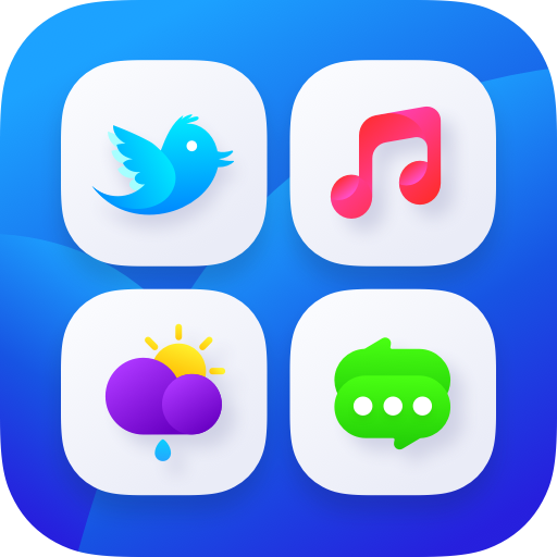 Mignon White Icon Pack logo