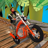 Motorcycle Stunt Jungle Race icon