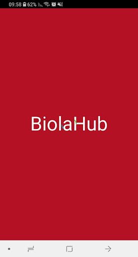 Android application BiolaHub screenshort