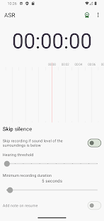 ASR Voice Recorder Screenshot