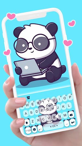 Android application Lovely Cute Panda Theme screenshort