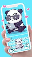 screenshot of Lovely Cute Panda Theme