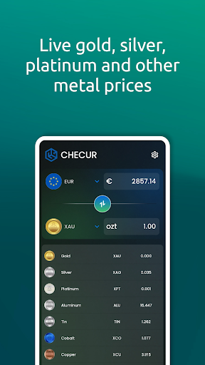 CHECUR - currency converter Screenshot 3 - AppWisp.com