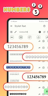 Stylish Text - Fonts Keyboard Captura de tela