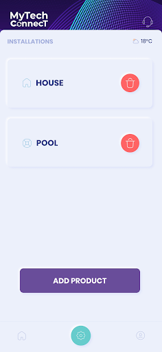 Android application MyTechConnect screenshort