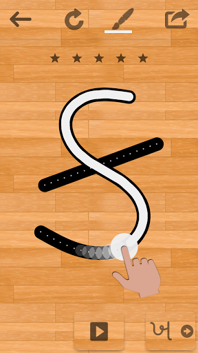 Android application Gujarati 101 - Learn to Write screenshort