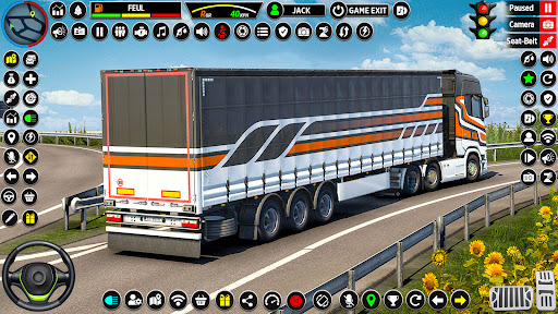 US Truck Driving 3D Truck Game Screen 3