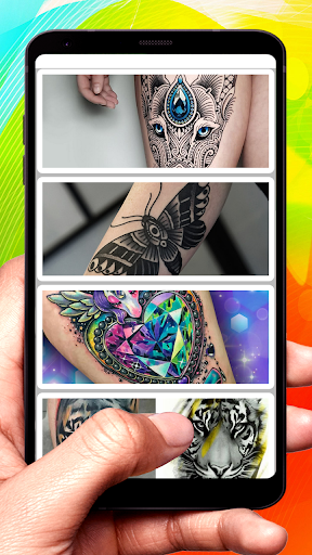 3d Leg Tattoo Design Screen 2