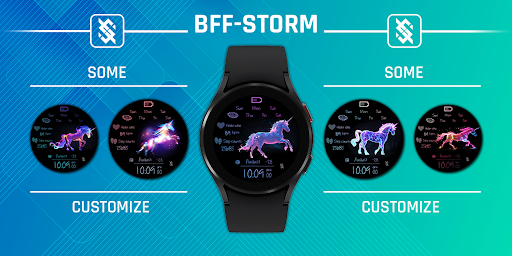 BFF12- Neon Art Unicorn Light screenshot 11