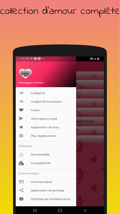 Messages et Images d'Amour - 2.75 - (Android)