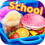 Cover Image of 下载 School Lunch Maker! Food Cooking Games 1.8 APK