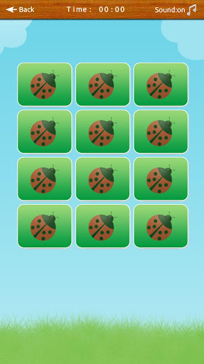 Farm Animals Memory Matching Screen 2