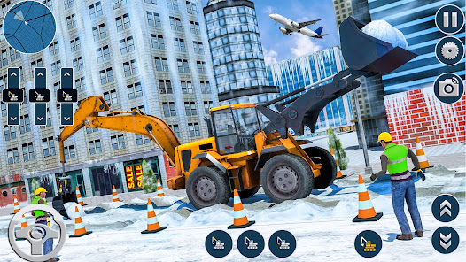 Snow Construction Simulator 3D  screenshots 1