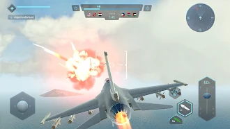 Game screenshot 空の戦士：戦闘機での戦闘ゲーム apk download