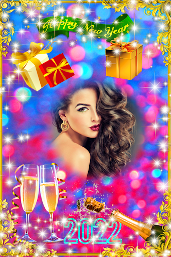 NewYear Photo Frame Wishes2021 Screen 3