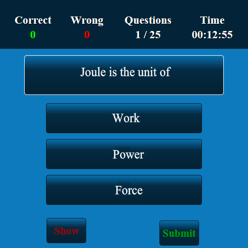 mechanical MCQ Screen 2
