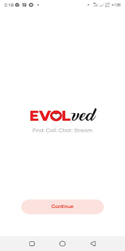 Android application Evolved screenshort